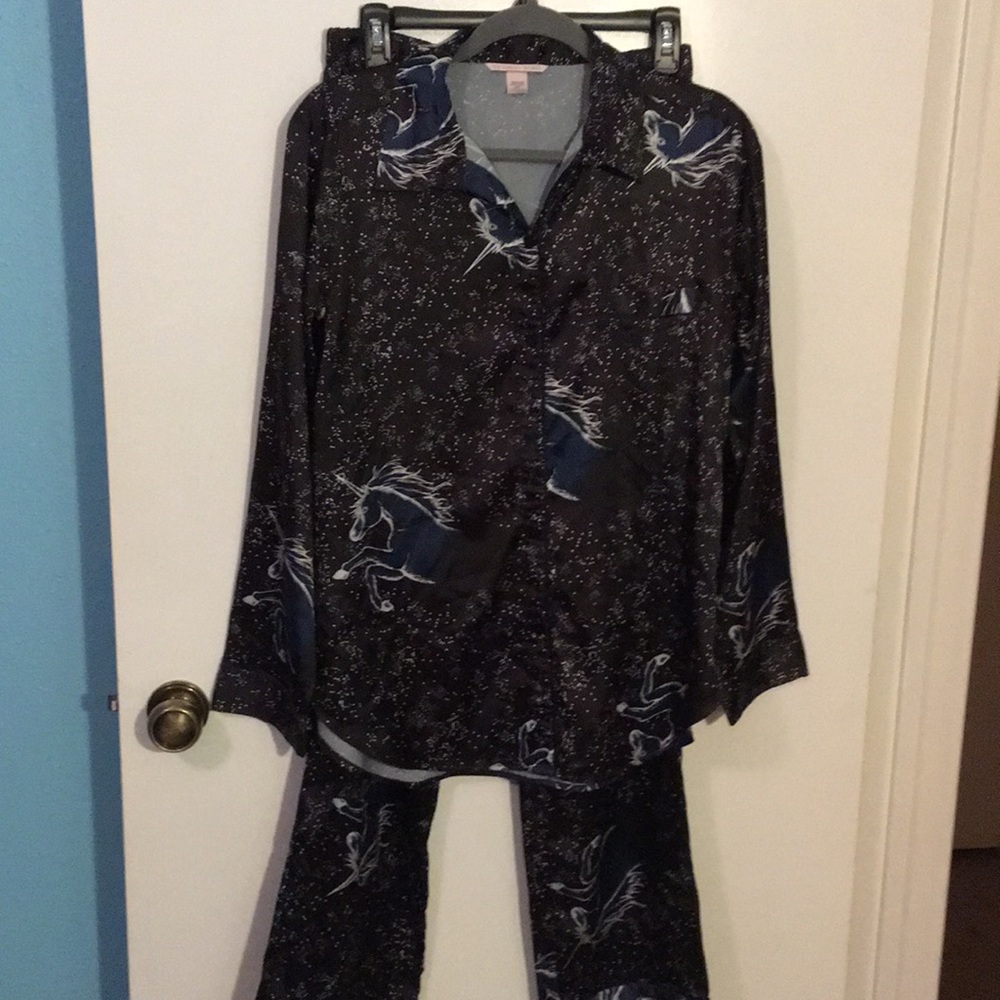 Victoria’s Secret Silky Unicorn Pajamas